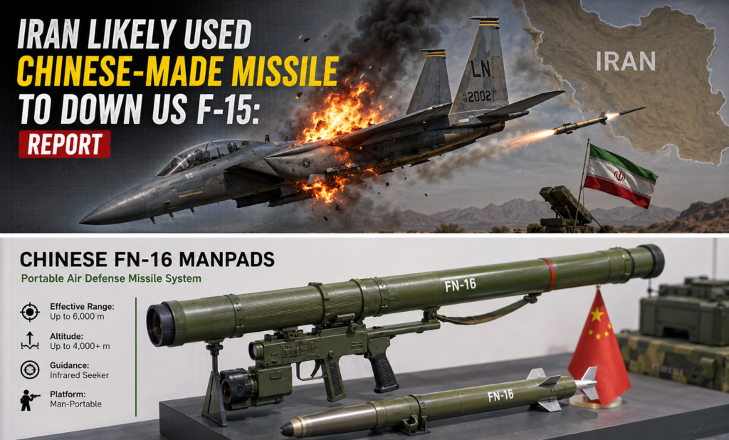 US F-15 Shot Down Analysis