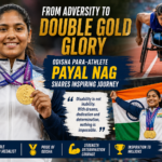 Payal Nag Double Gold Glory at athletics event