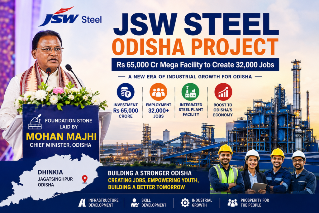 JSW Steel Odisha Project