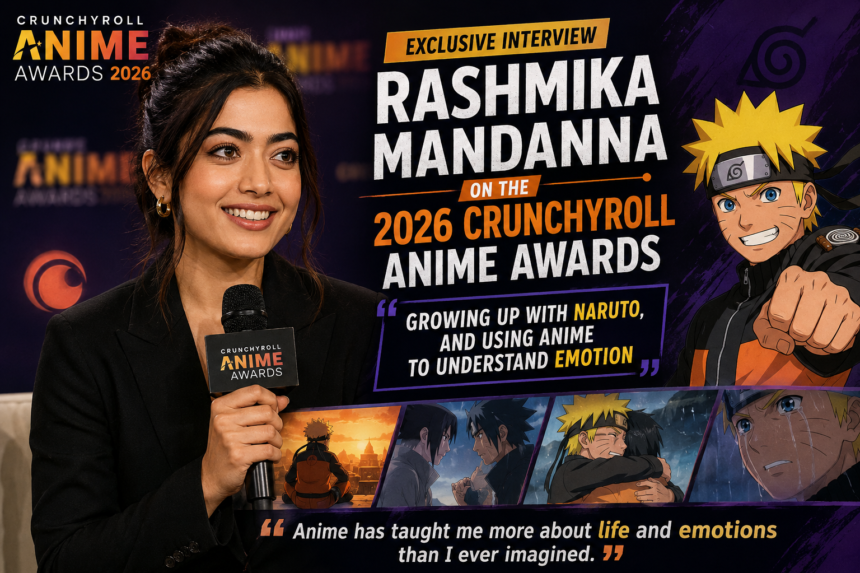 Rashmika Mandanna 2026 Crunchyroll Anime Awards Interview