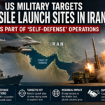 US military targets missile launch sites in Iran