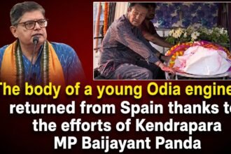 body of a young odia engineer