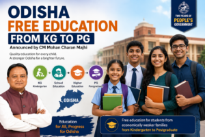 Odisha Free Education from KG to PG