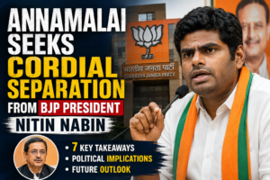 Annamalai Cordial Separation BJP