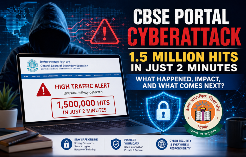 CBSE Portal Cyberattack and digital education