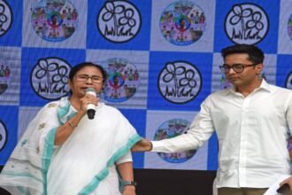 TMC internal crisis meeting at Mamata Banerjee residence in Kolkata