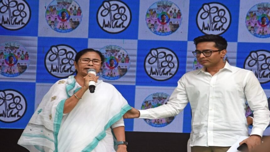 TMC internal crisis meeting at Mamata Banerjee residence in Kolkata