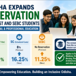 Odisha reservation for SC ST SEBC students in technical education