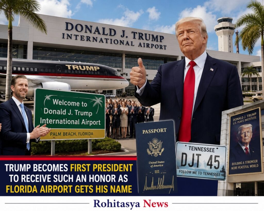 Trump First President to Receive Such an Honor