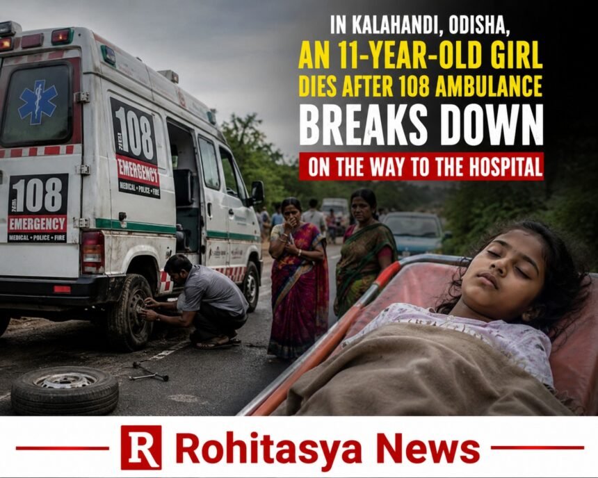 Kalahandi Ambulance Breakdown